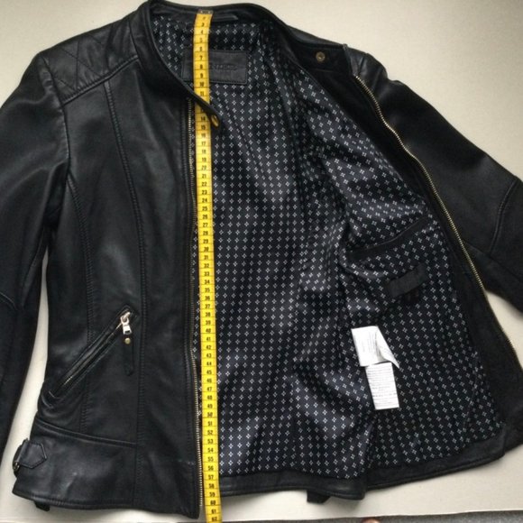 NWOT DANIER Leather Jacket - Picture 6 of 11